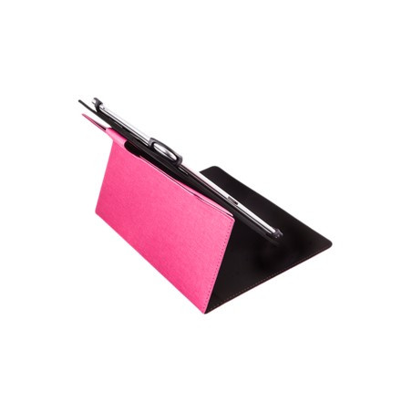 Funda universal rotatoria 360 silver ht para tablet 9 - 10.1 pulgadas rosa