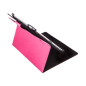Funda universal rotatoria 360 silver ht para tablet 9 - 10.1 pulgadas rosa