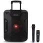 Altavoz portatil fonestar california 200w - jack - auxiliar - funcion karaoke - bluetooth - usb - mp3 - radio fm - microfono