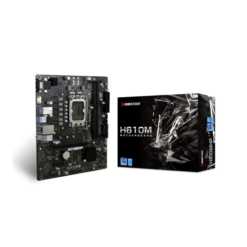 Placa base biostar h610mhp ver 2.0 lga 1700 m - atx