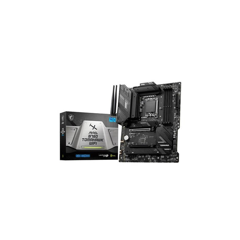 Placa base msi 1700 mag b760 tomahawk wifi -  4x ddr5 -  4x sata 6gb - s 911 - 7d96 - 003