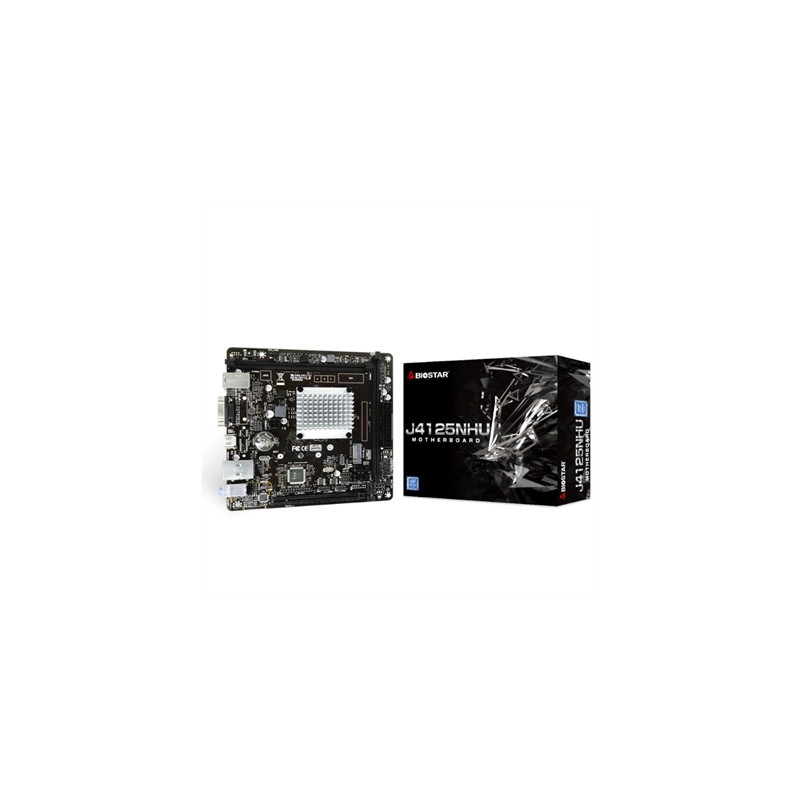 Placa base biostar j4125nhu mitx cpu integrada