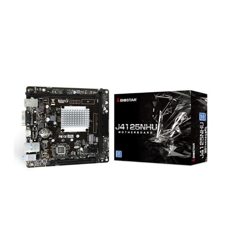 Placa base biostar j4125nhu mitx cpu integrada