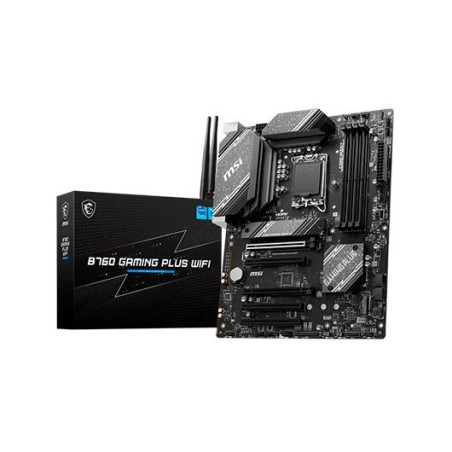 Placa base msi 1700 b760 gaming plus wifi atx -  4x ddr5 -  4x sata3 -  2x usb 3.2 -  1x usb tipo c -  4x usb 2.0 911 - 7d98 - 0