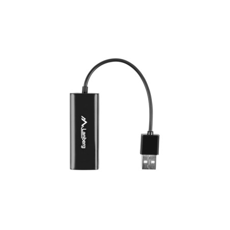 Adaptador usb lanberg 2.0 -  ethernet rj45 100 mb