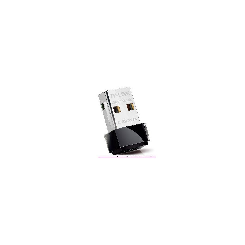 Adaptador usb 2.0 wifi 150 mbps tplink formato nano