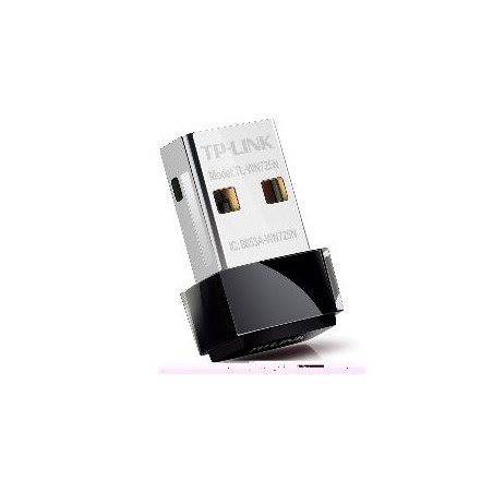 Adaptador usb 2.0 wifi 150 mbps tplink formato nano