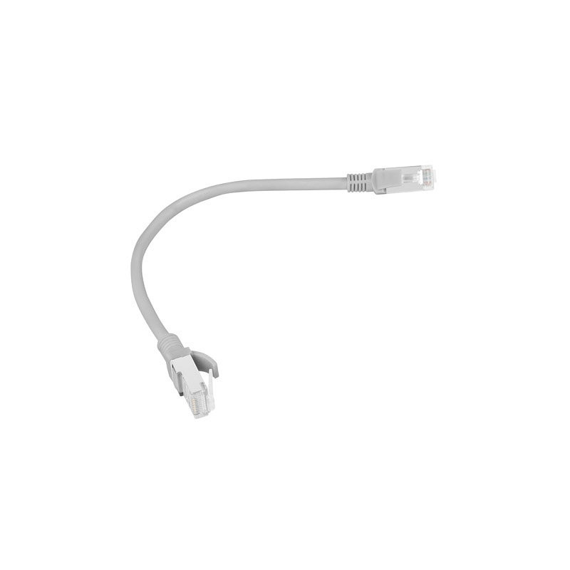 Latiguillo lanberg cat.6 utp 0.25m gris