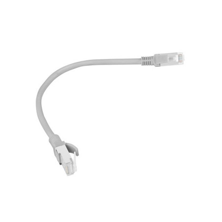 Latiguillo lanberg cat.6 utp 0.25m gris