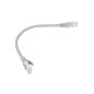 Latiguillo lanberg cat.6 utp 0.25m gris