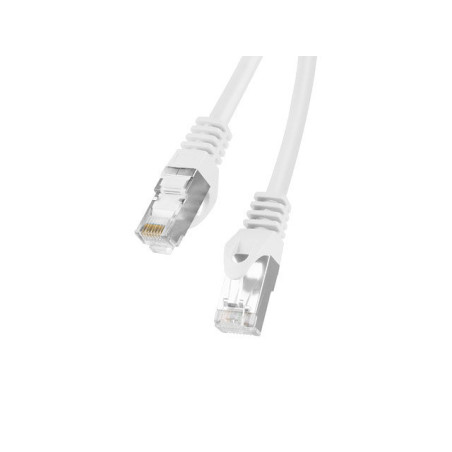 Latiguillo rj45 lanberg cat.6 ftp 0.5m fluke passed blanc