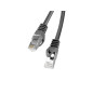 Latiguillo lanberg cat.6 ftp 1m negro