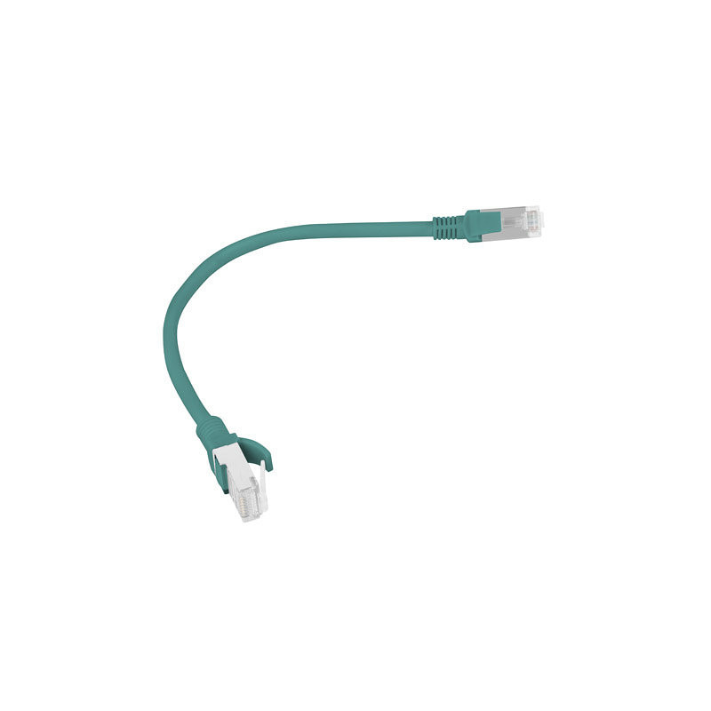 Latiguillo lanberg cat.6 utp 0.25m verde