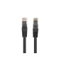Latiguillo rj45 lanberg cat.6 utp 1m negro