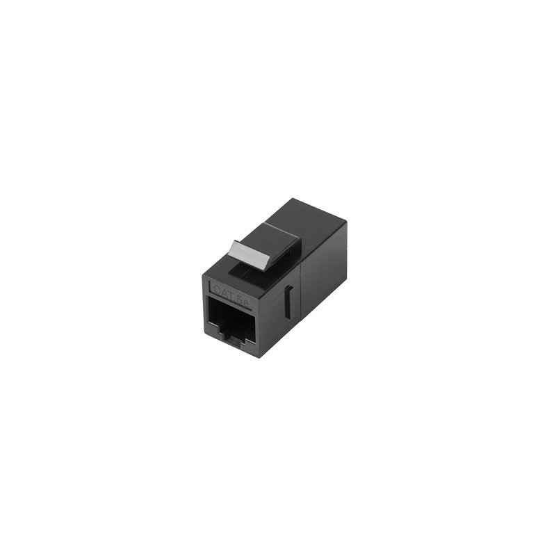 Adaptador lanberg keystone feed - thru rj45 a rj45 utp cat6