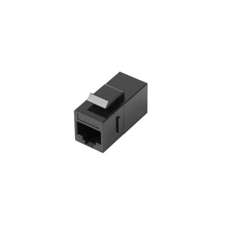 Adaptador lanberg keystone feed - thru rj45 a rj45 utp cat6