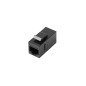 Adaptador lanberg keystone feed - thru rj45 a rj45 utp cat6