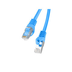 Latiguillo rj45 lanberg cat.6 ftp 1m fluke passed azul