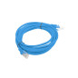 Latiguillo rj45 lanberg cat.6 utp 3m fluke passed azul