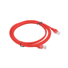 Latiguillo lanberg cat.6 utp 2m rojo