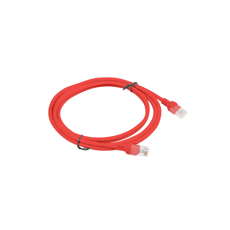 Latiguillo lanberg cat.6 utp 2m rojo