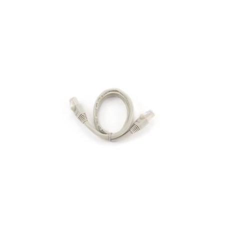 Cable red latiguillo rj45 utp cat6 0.5m gris