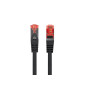 Latiguillo rj45 lanberg cat.6 ftp 3m negro