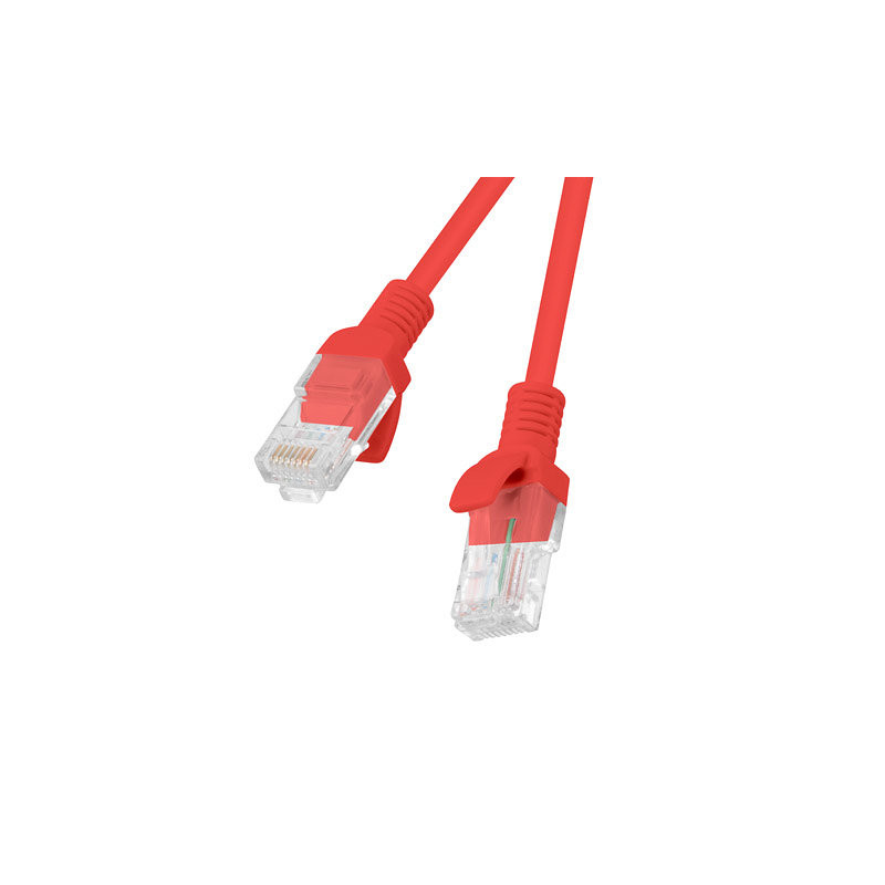 Latiguillo lanberg cat.6 utp 20m rojo
