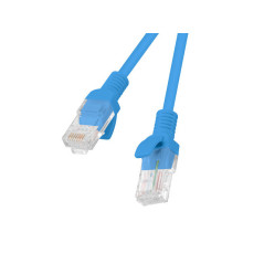 Latiguillo rj45 lanberg cat.6 utp 20m fluke passed azul