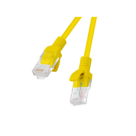 Latiguillo rj45 lanberg cat.6 utp 10m fluke passed amarillo