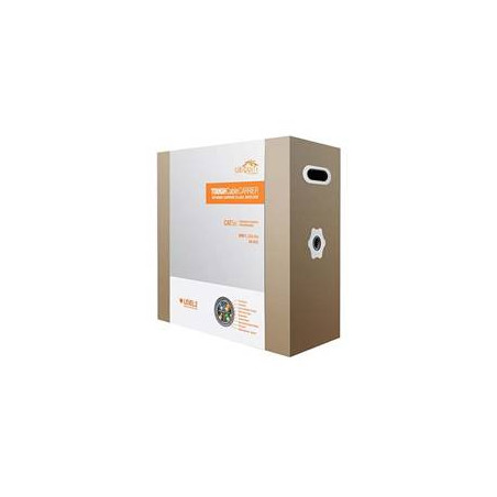 Cable cat 5e ubiquiti bobina 305m s - ftp doble apantallado cu solido hilo masa awg - 24 anti - crosstalk divider