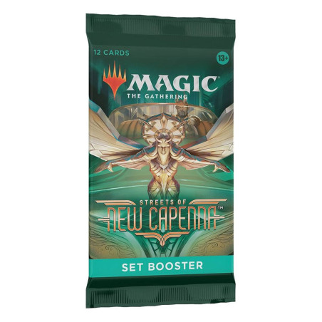 Juego de cartas sobre individual wizards of the coast magic the gathering streets of new capenna sobre edicin ingls