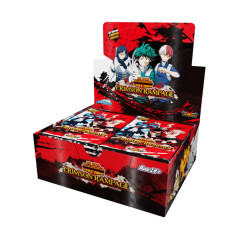 Juego de cartes my hero academia booster pack crimson rampage 24 unidades