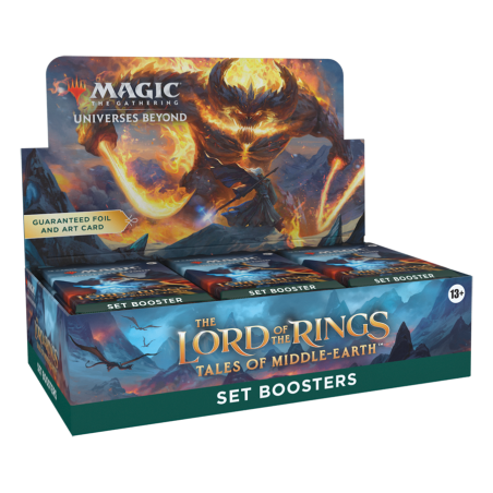 Caja de cartas magic the gathering set boosters the lord of the rings 30 unidades ingls
