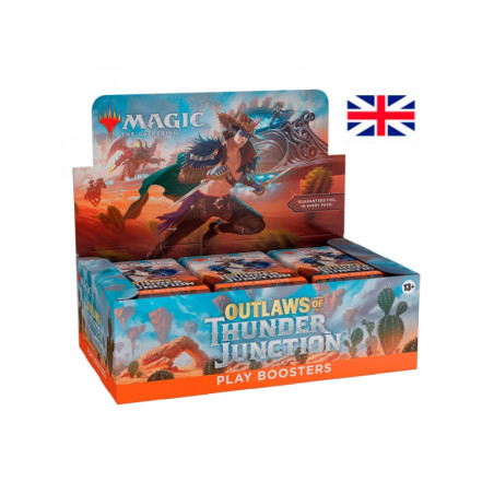 Juego de cartas magic the gathering outlaws of thunder junction play boosters ingls