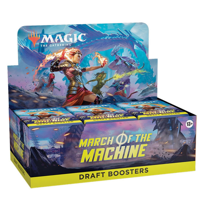 Caja de cartas wizards of the coast magic the gathering draft booster march of the machine 36 unidades ingls