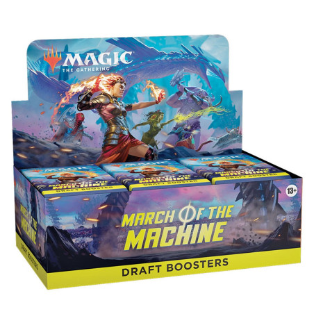 Caja de cartas wizards of the coast magic the gathering draft booster march of the machine 36 unidades ingls
