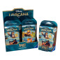 Juego de cartas disney lorcana tcg azurite sea starter deck 8 unidades ingls