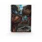Libreta sd toys efecto 3d selfie jurassic world
