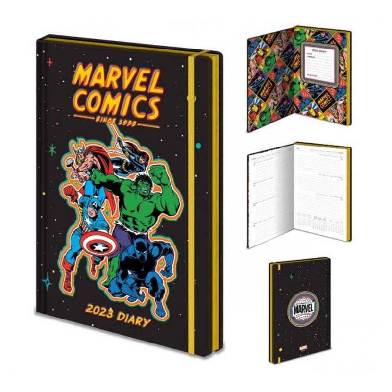 Diary 2023 pyramid marvel come's