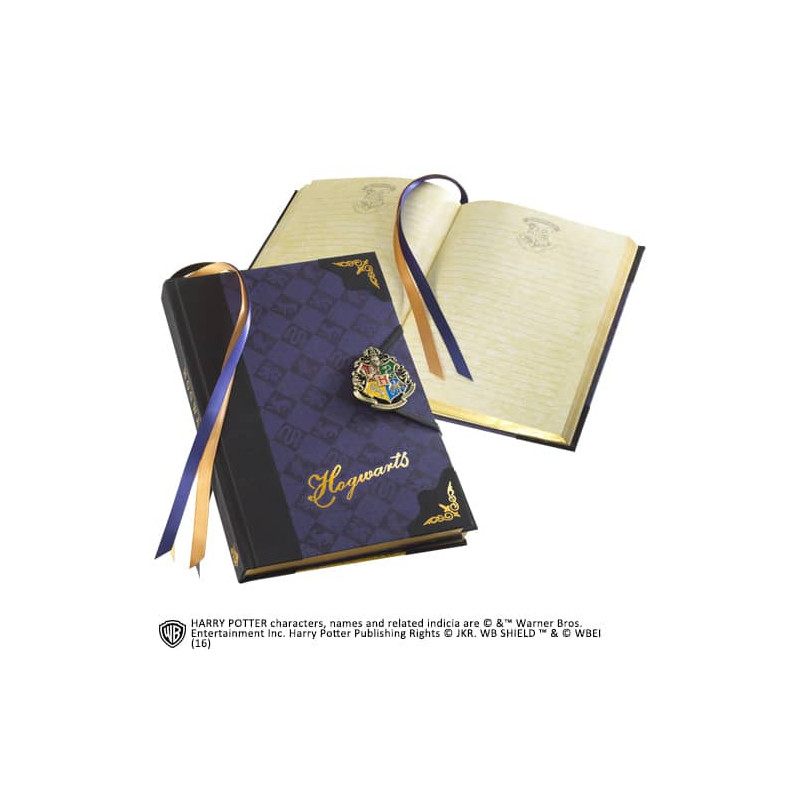Libreta diario the noble collection harry potter hogwarts cierre especial