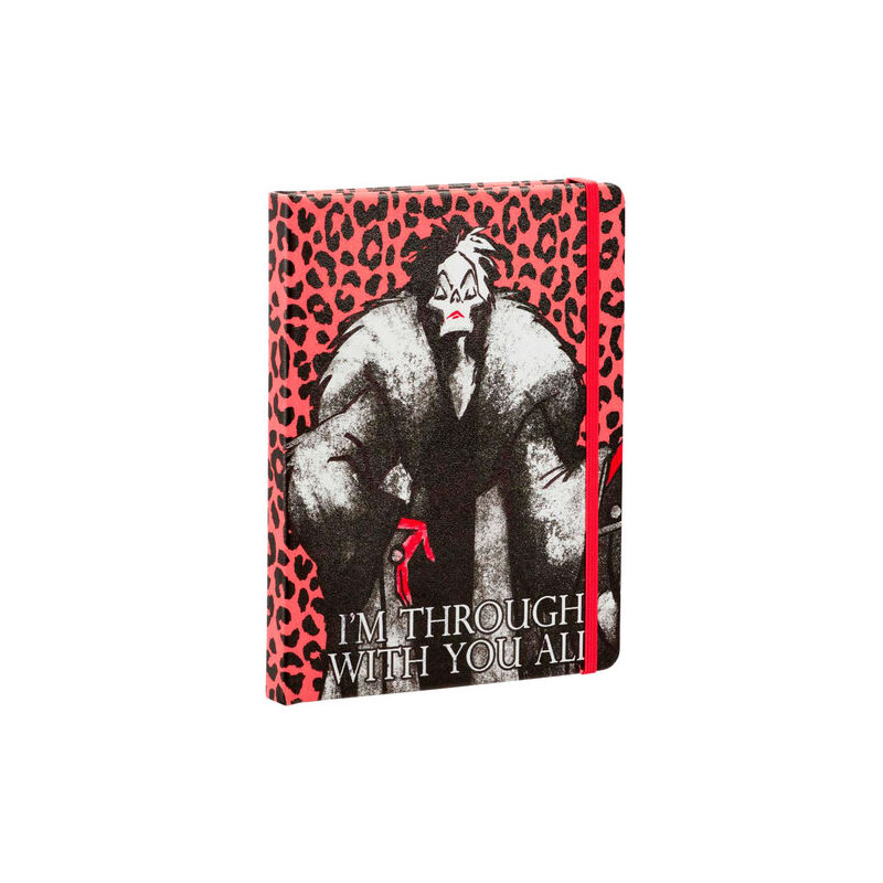 Libreta disney villanos cruella de vil