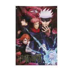 Decorative flag jujutsu kaisen