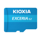 Micro sd kioxia 128gb exceria g2 w - adaptor