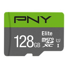 Tarjeta memoria micro secure digital micro sdhc elite pny 128gb clase 10 uhs - i u1