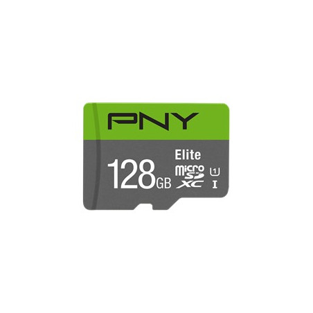 Tarjeta memoria micro secure digital micro sdhc elite pny 128gb clase 10 uhs - i u1