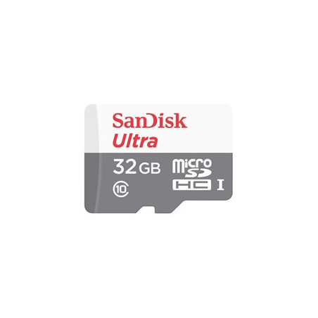 Tarjeta memoria micro secure digital sd hc + adaptador sandisk - 32gb - clase 10 - sdhc 100mb - s