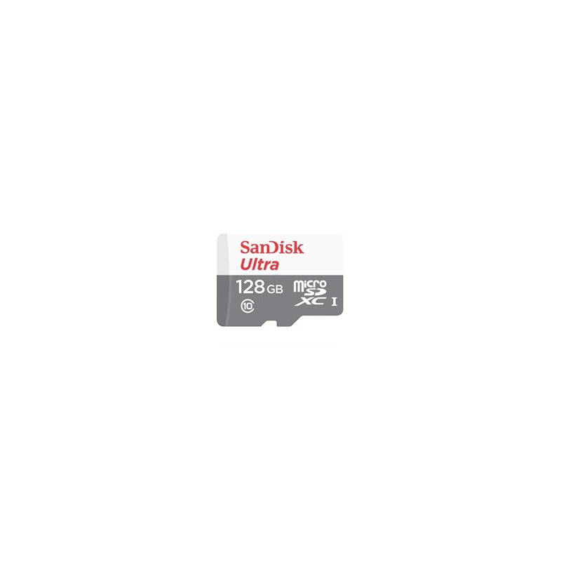 Tarjeta memoria micro secure digital sd xc + adaptador sandisk - 128gb - clase 10 - sdxc - 100mb - s
