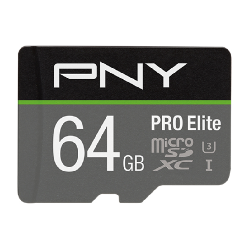 Tarjeta memoria micro sd pny 64gb elite uhs - i c10 microsdxc