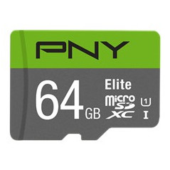 Tarjeta memoria micro secure digital micro sdhc elite pny 64gb clase 10 uhs - i u1
